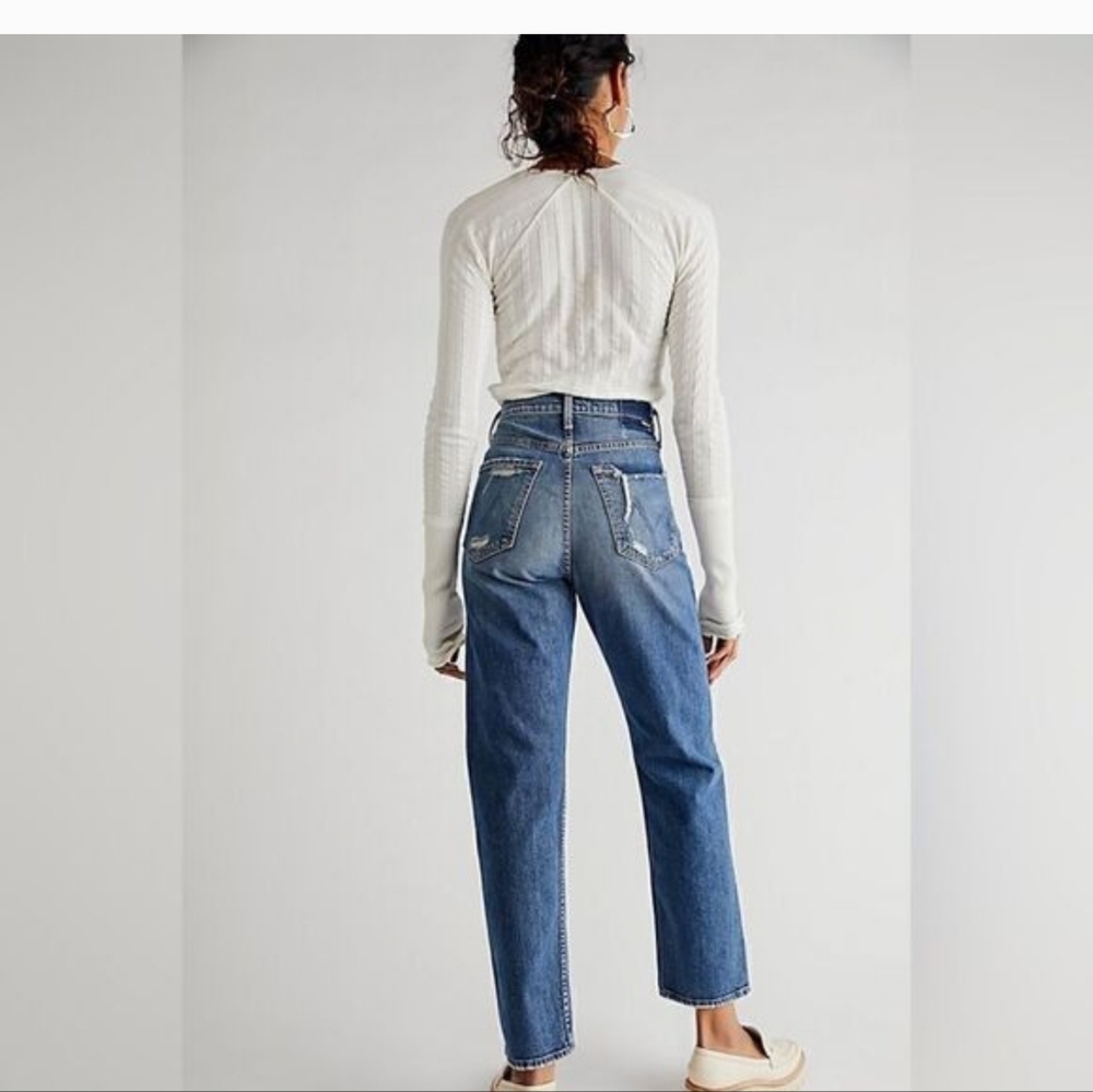 MOTHER HIGH WAISTED STUDY HOVER JEANS SIZE 29 - Picture 4 of 16